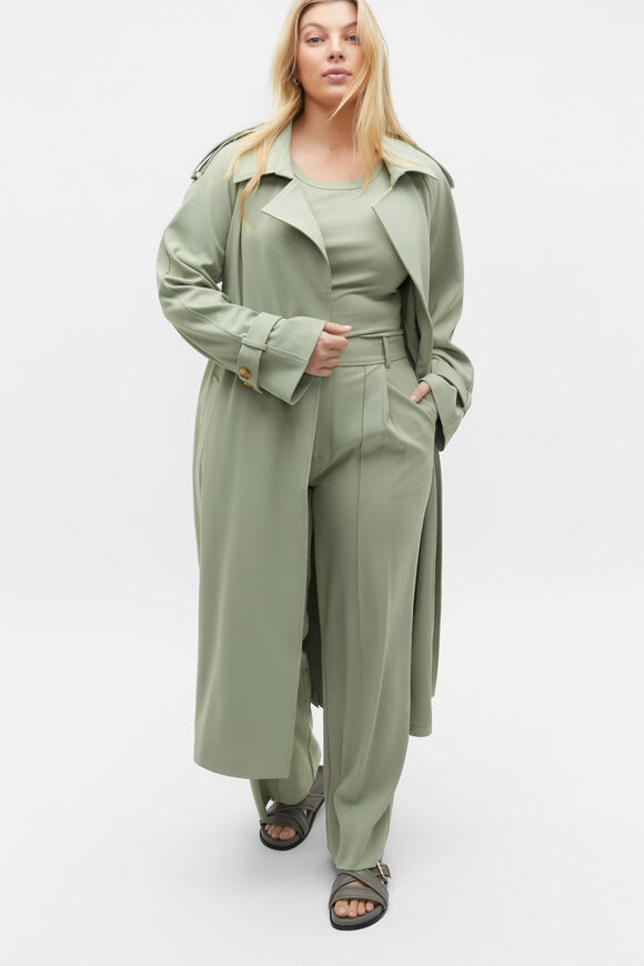 Core Fitted Tank  Pale Olive  hi-res