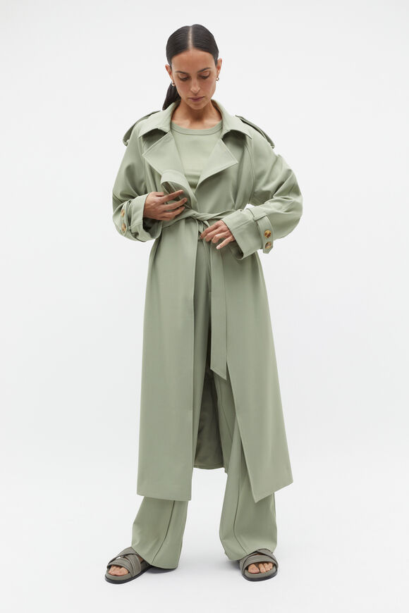 Core Fitted Tank  Pale Olive  hi-res
