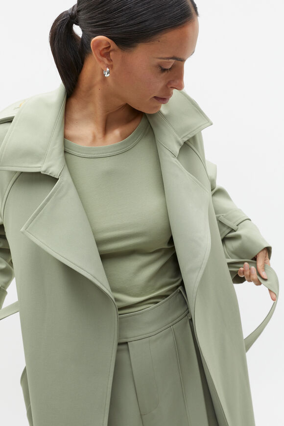 Core Fitted Tank  Pale Olive  hi-res