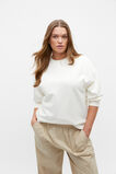 Stacked Logo Sweat  Cloud Cream  hi-res