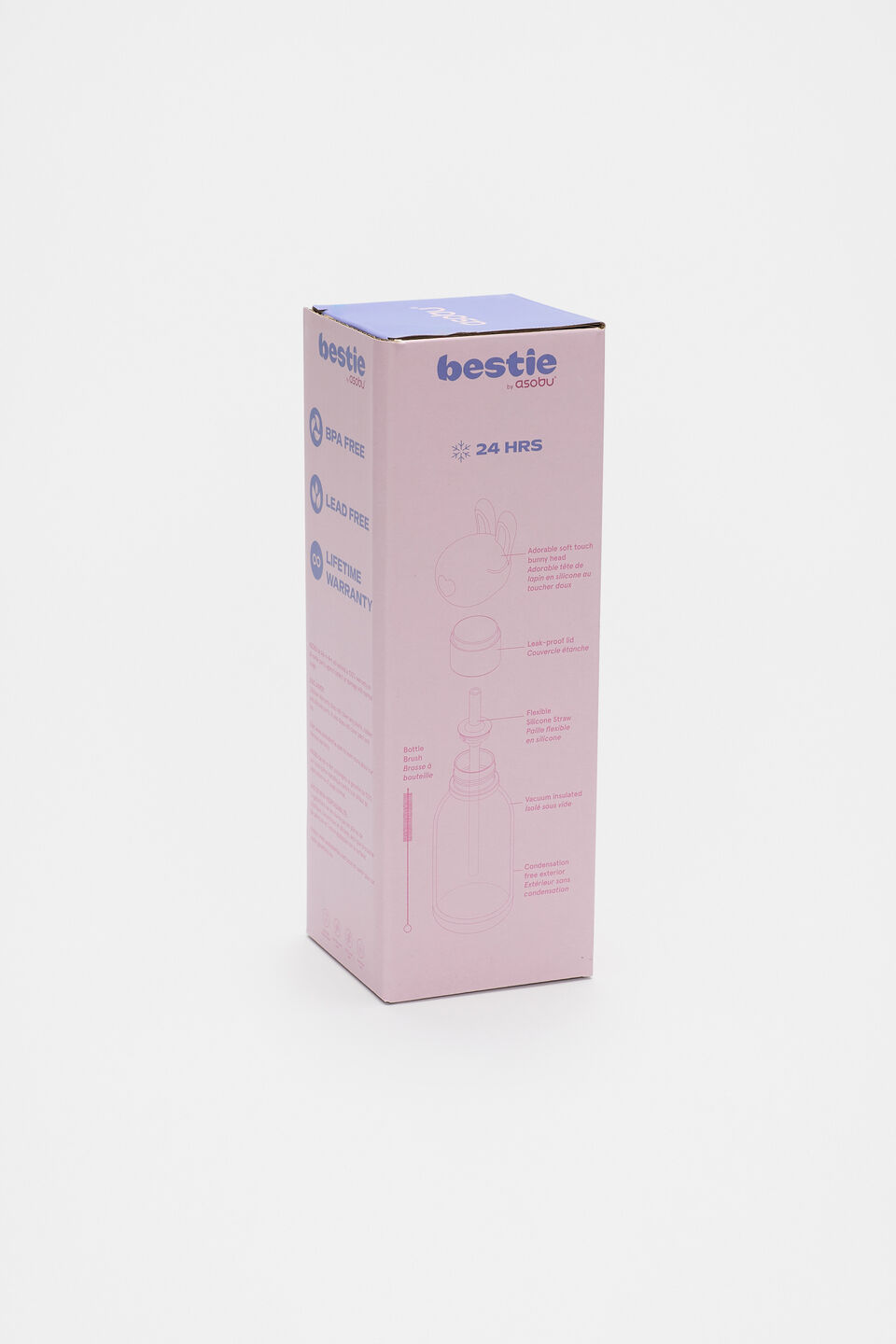 Bubbles The Bunny Drink Bottle  Multi