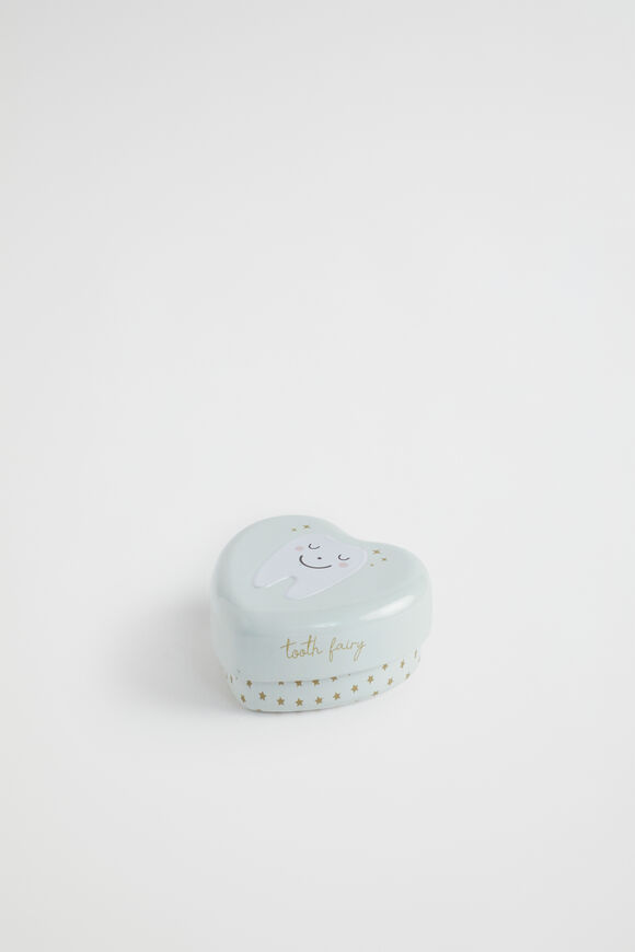 Tooth Box Tin  Grey  hi-res
