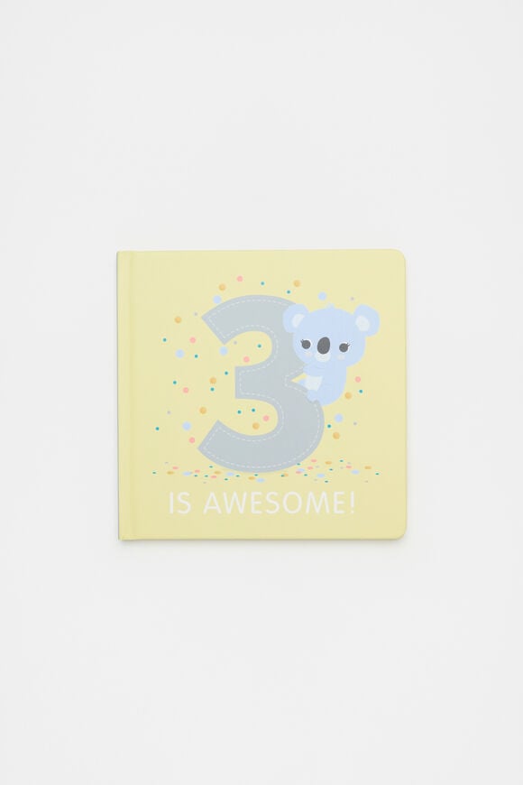 Three Is Awesome Book  Multi  hi-res