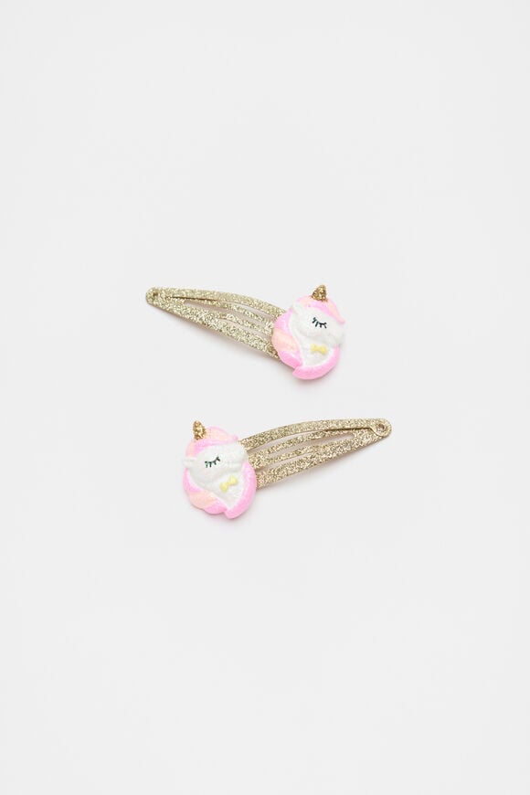 Glitter Unicorn Snaps  Multi  hi-res