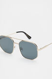 Lila Aviator Sunglasses  Gold  hi-res