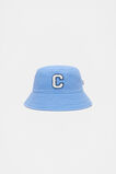 Blue Initial Bucket Hat  C  hi-res
