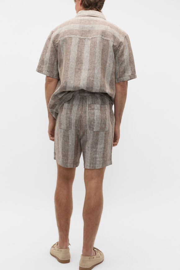 Linen Short  Cocoa  hi-res