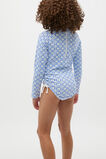 Flower Tile Rashsuit  Luna Blue  hi-res