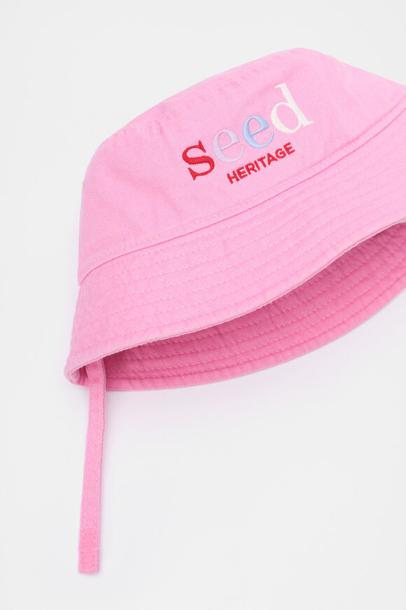 Mini Heritage Bucket Hat  Candy Pink  hi-res