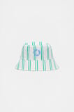 Stripe Bucket Hat  Denver Green  hi-res