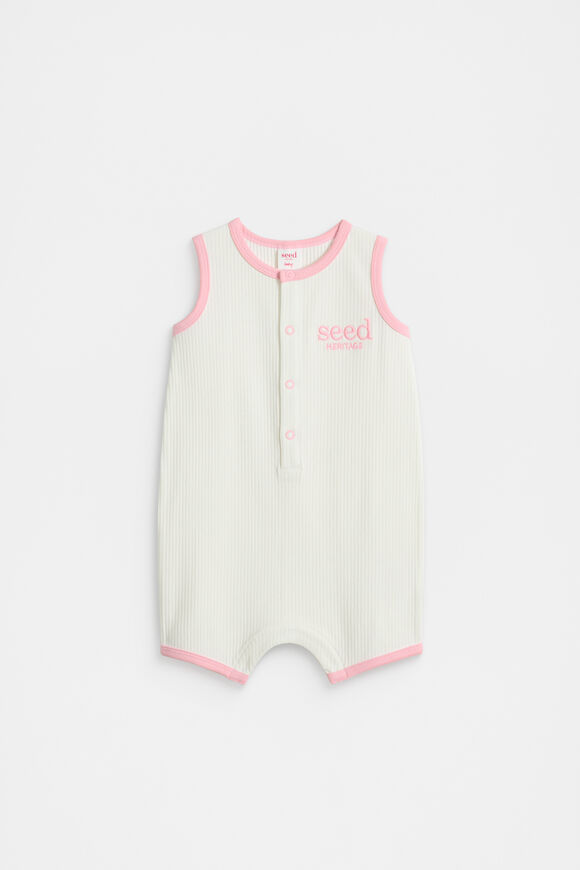Logo Jumpsuit  Classic Cream  hi-res