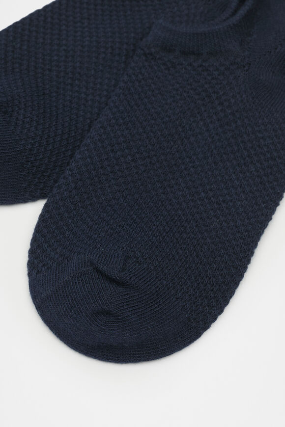 Mini Waffle Sneaker Sock  Twilight Blue  hi-res