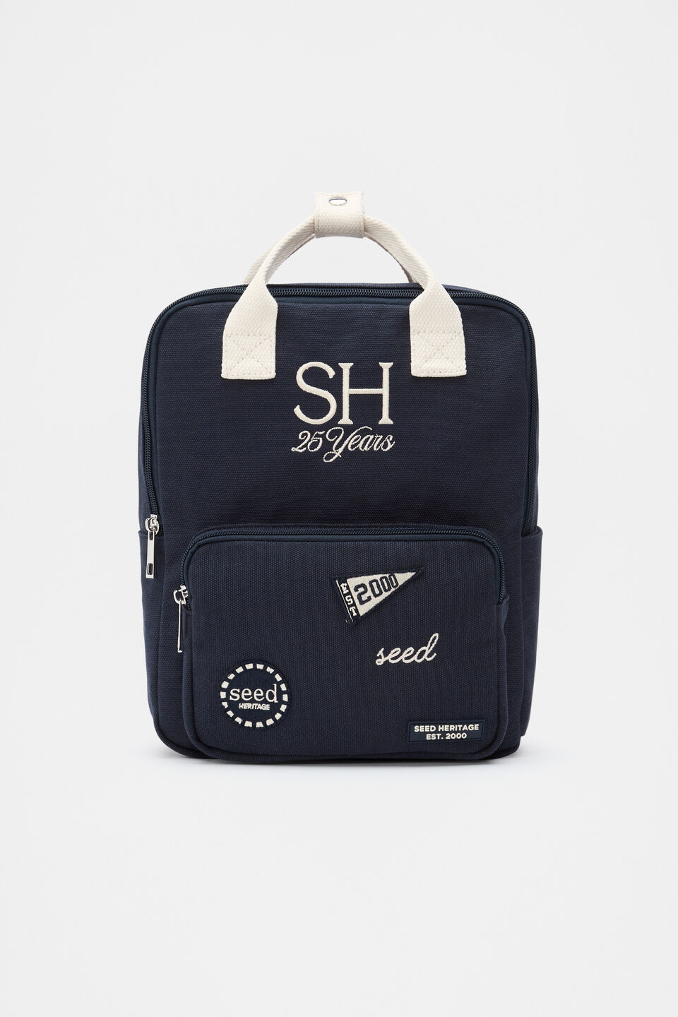 Logo Patch Backpack  Twilight Blue