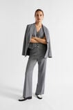 Houndstooth High Waisted Pant  Midnight Sky Houndstooth  hi-res