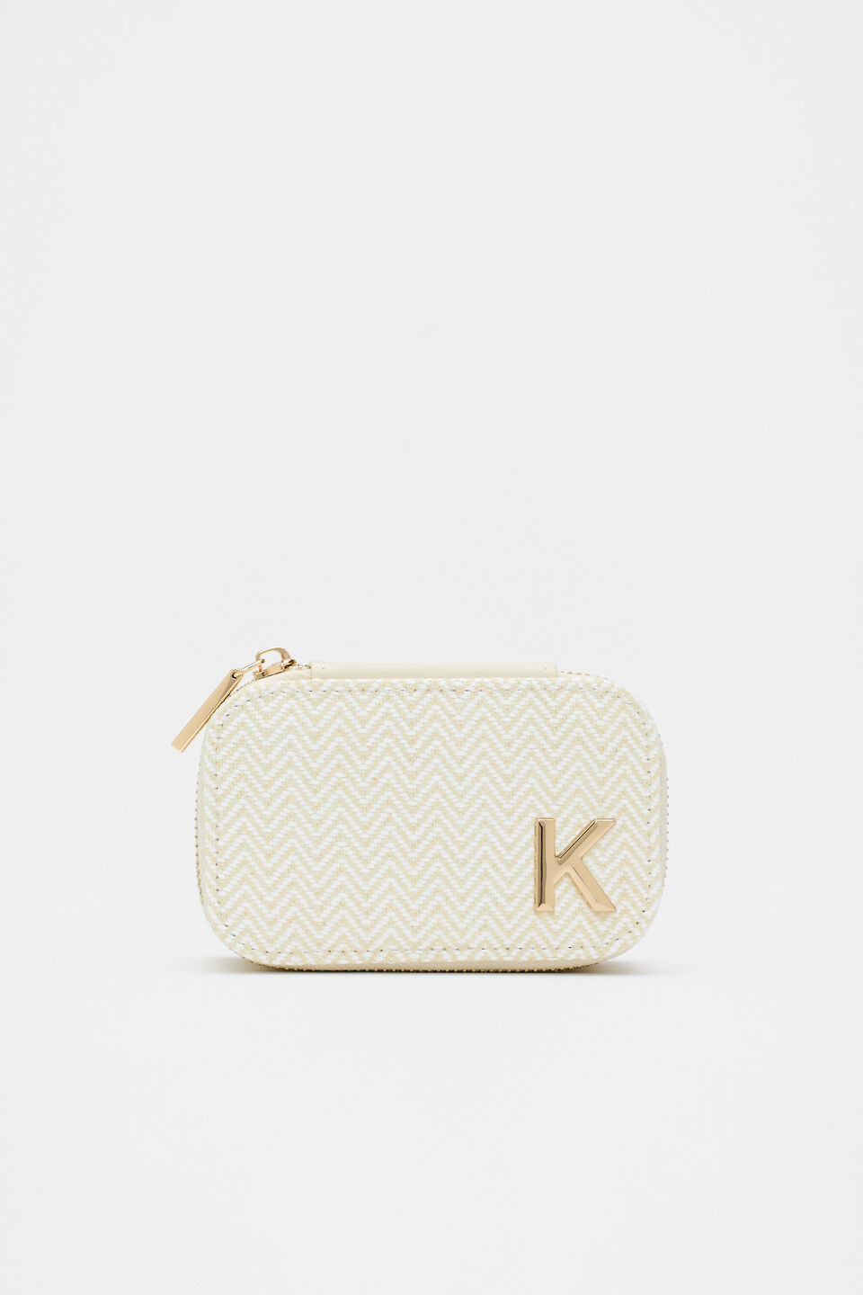 Initials Mini Jewellery Case  K