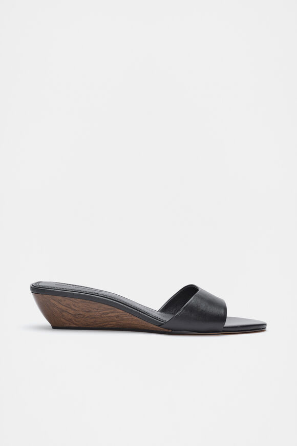 Saige Wedge  Black  hi-res
