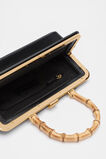 Handle Detail Structured Bag  Black  hi-res