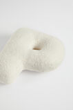 Teddy Initial Cushion Creme  P  hi-res