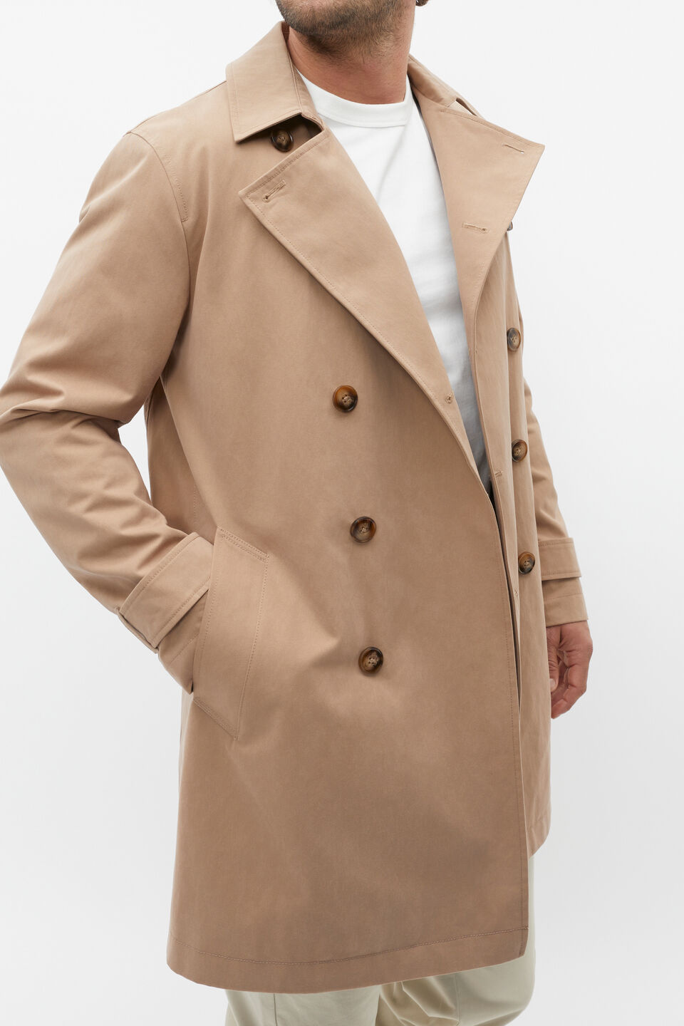 Trench Coat  Sepia