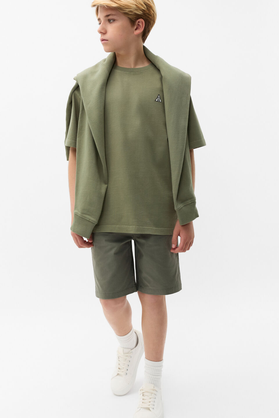 Garment Dye Tee  Vintage Khaki