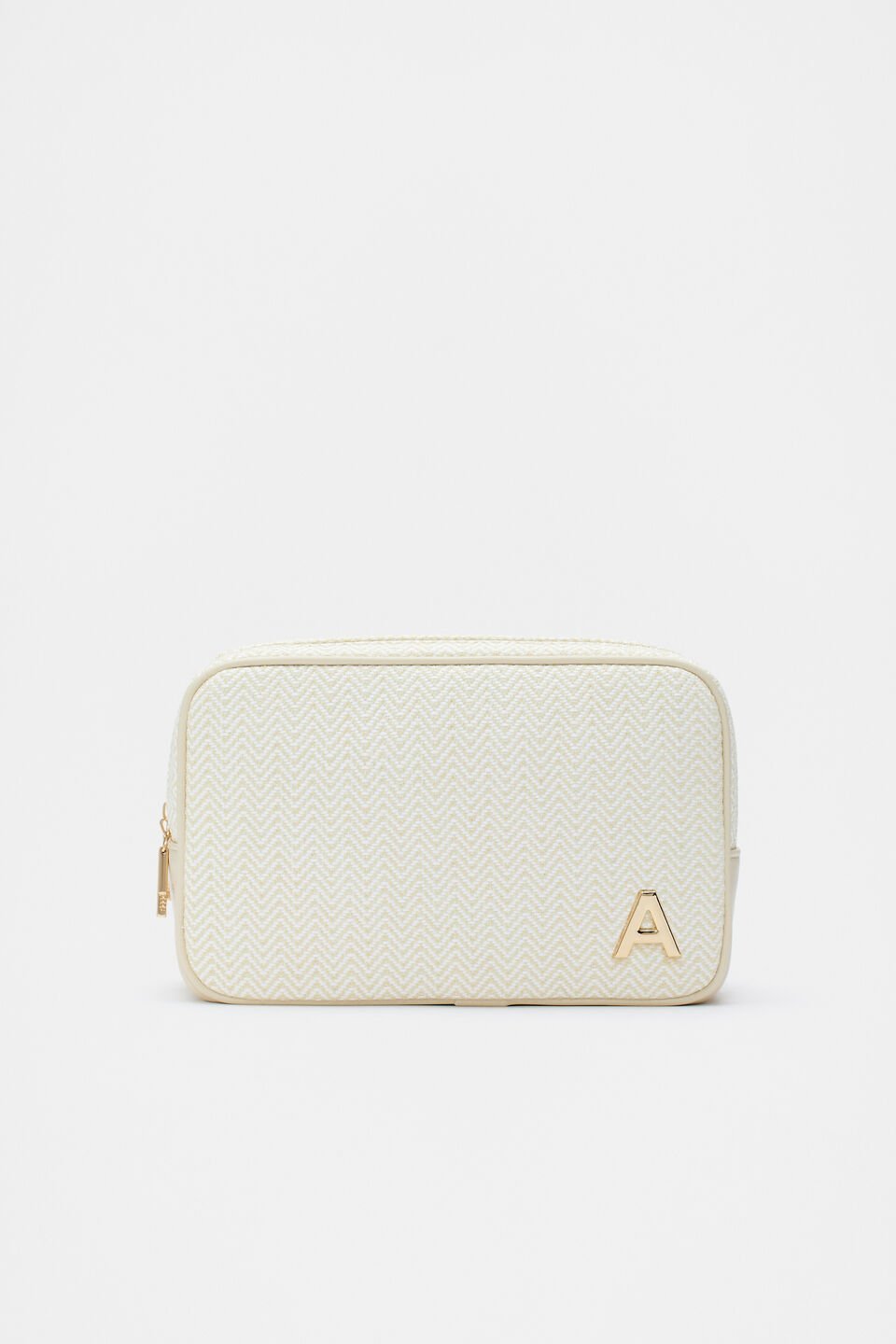 Initials Make Up Bag  A