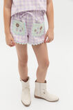 Spliced Gingham Short  Multi  hi-res