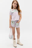 Quilted Ruffle Bag  Multi  hi-res