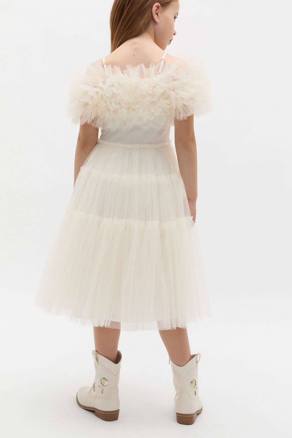 Tulle Dress  Classic Cream