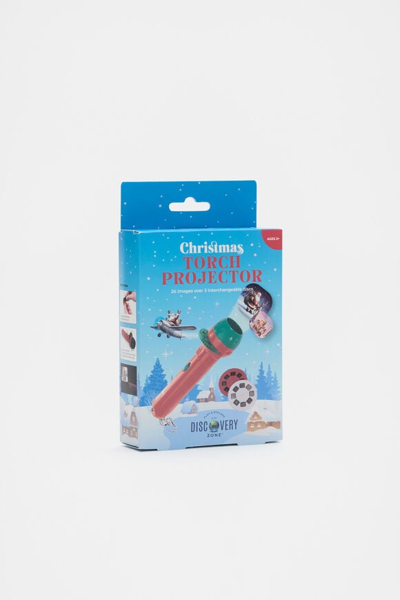 Christmas Torch Projector  Red  hi-res