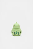 Dino Silicone Rattle  Green  hi-res