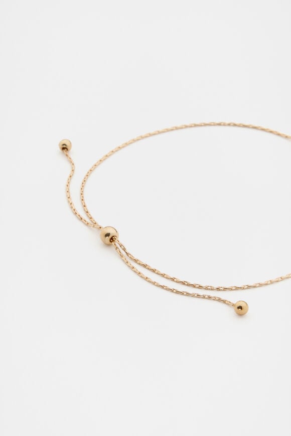 Micro Letter Toggle Bracelet  B  hi-res