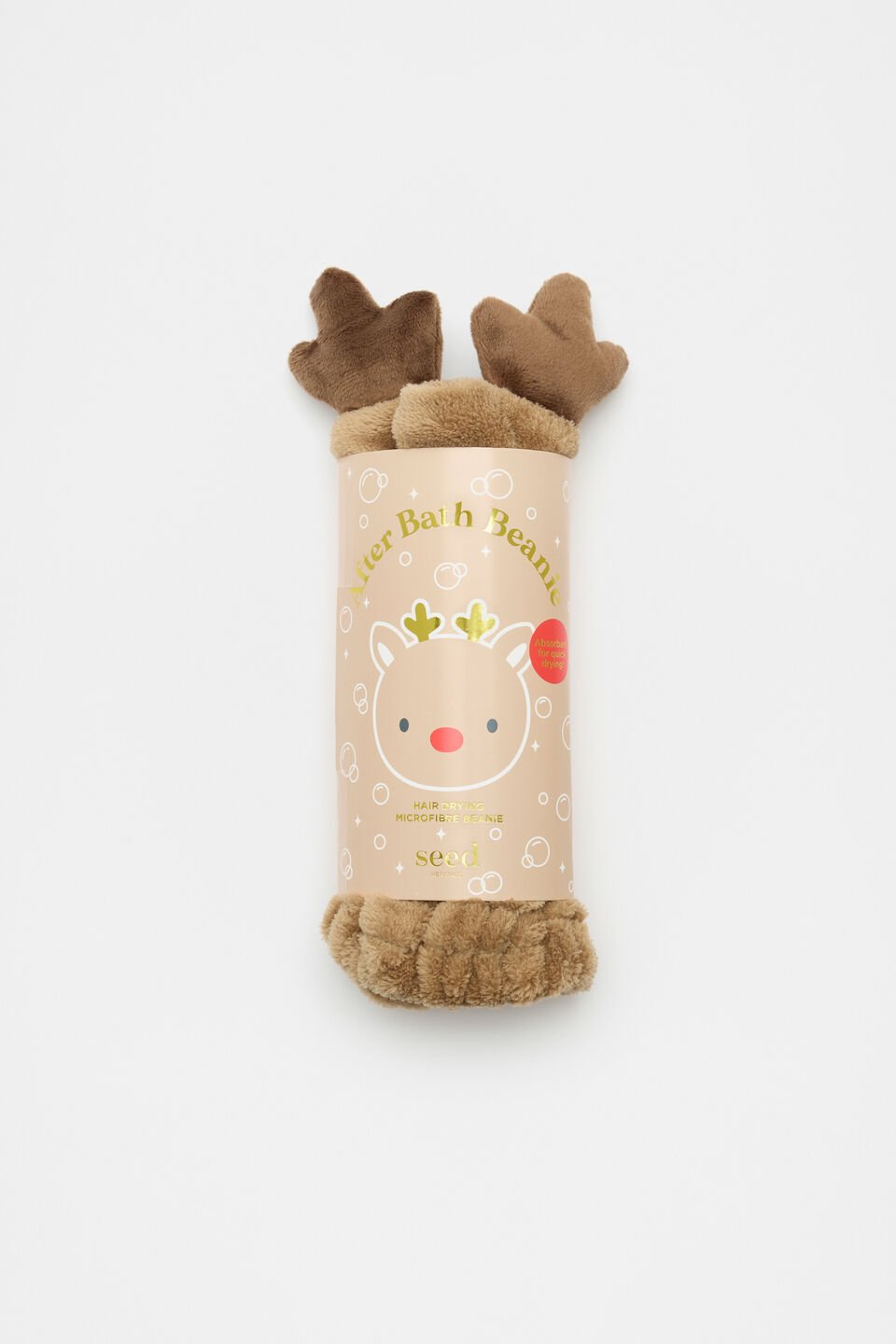 Reindeer Bath Beanie  Multi