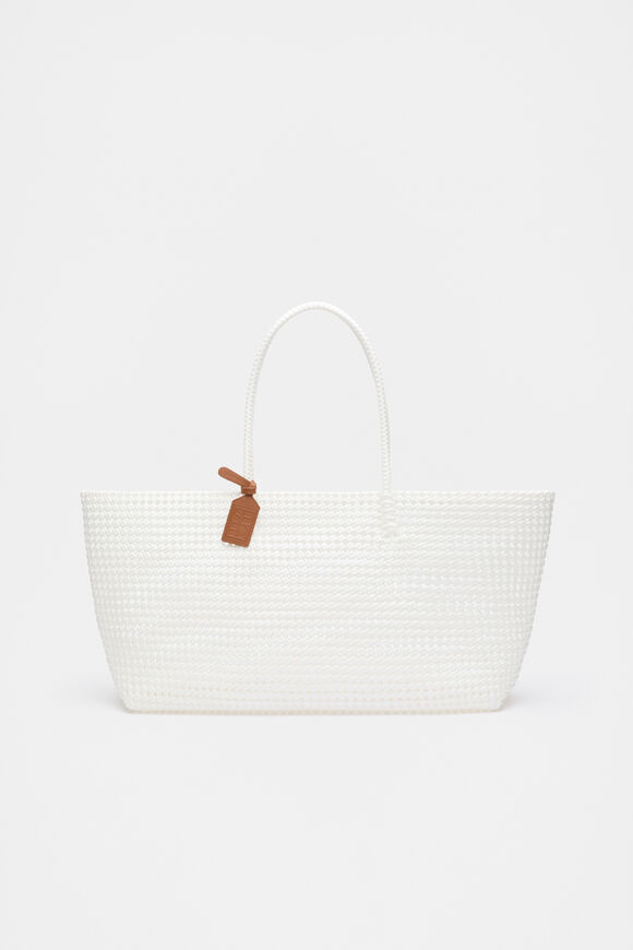 Woven Market Bag  Cloud Cream  hi-res