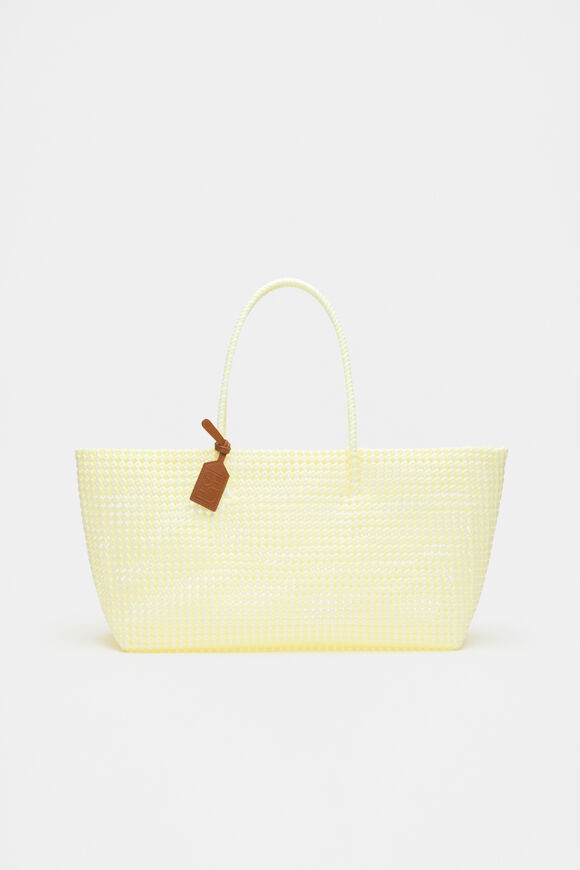 Woven Market Bag  Lemongrass  hi-res