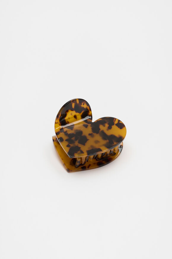Tort Heart Claw  Dark Tort  hi-res