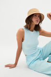 Cotton Twist Knit Top  Skyway Twist  hi-res