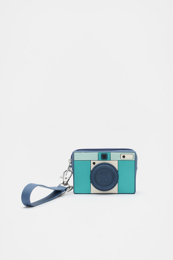 Silicone Camera Keyring  Multi  hi-res