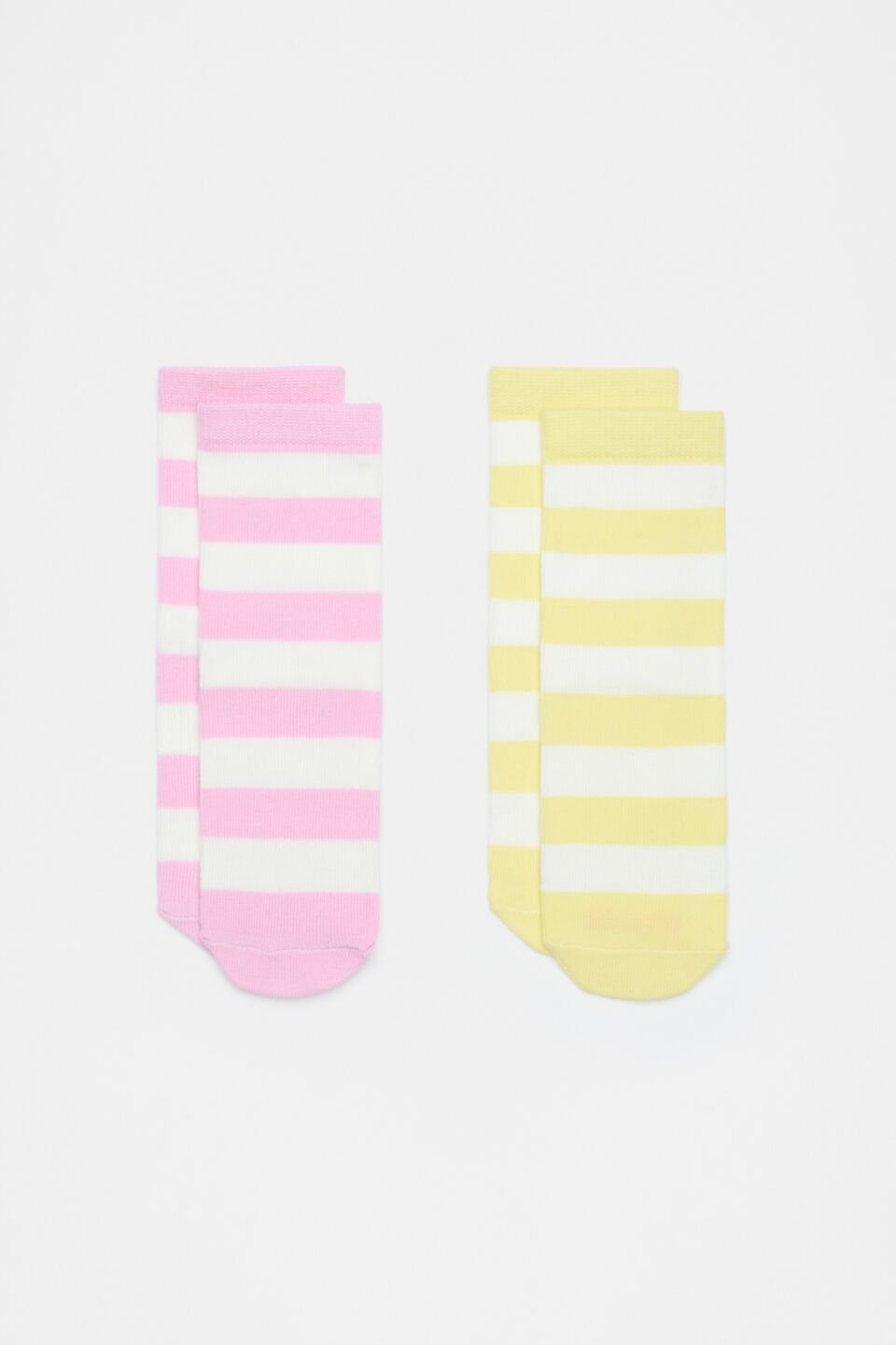 Stripe Sock 2 Pack  Lemongrass