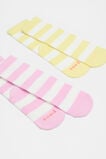 Stripe Sock 2 Pack  Lemongrass  hi-res
