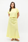 Linen Boxy Shell Top  Lemongrass  hi-res