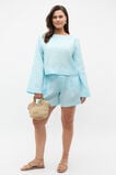 Linen Boat Neck Top  Skyway  hi-res
