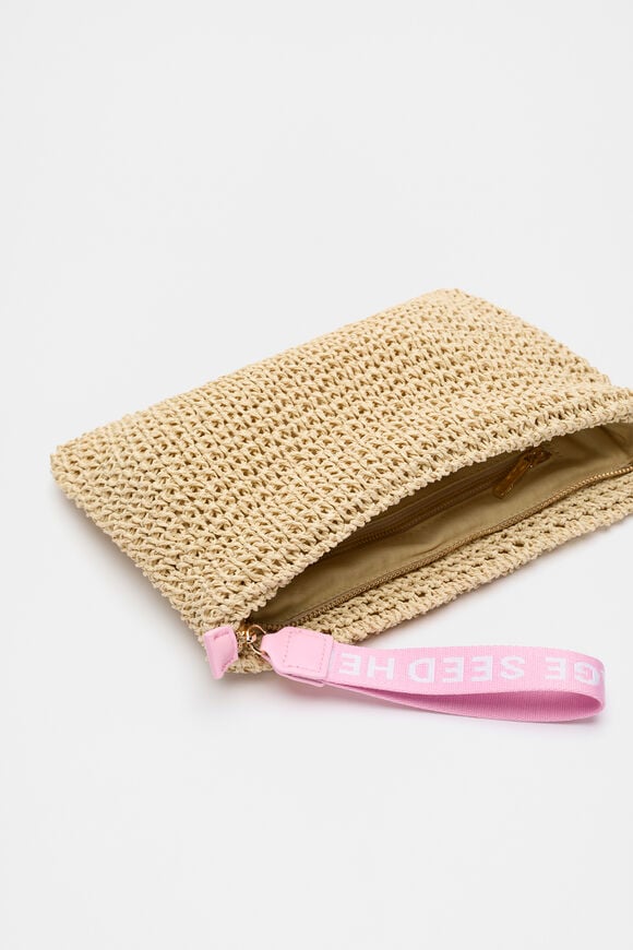 Logo Woven Pouch  Fairy Floss Logo Woven Pouch  Fairy Floss  hi-res