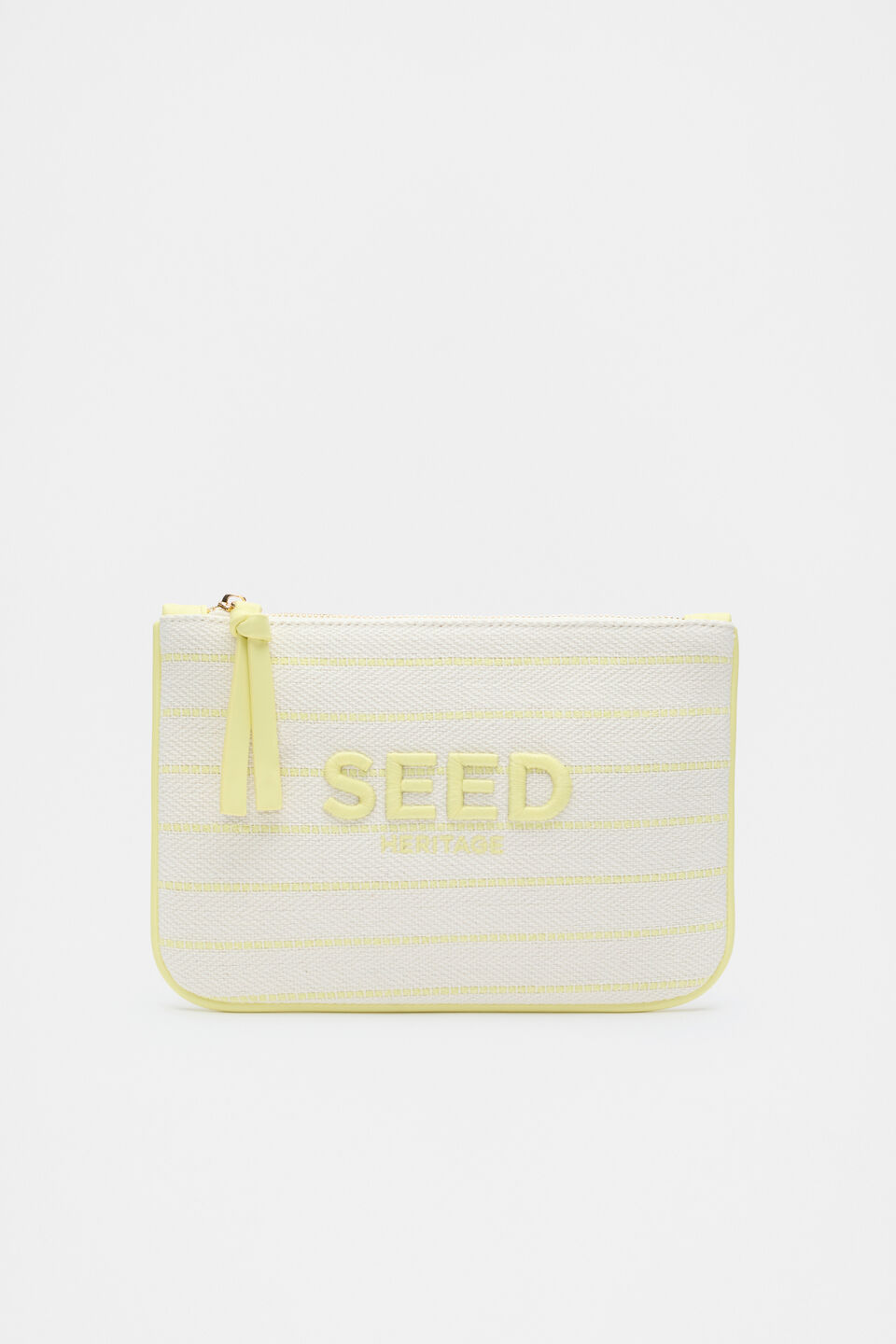 Seed Pouch  Lemongrass Stripe