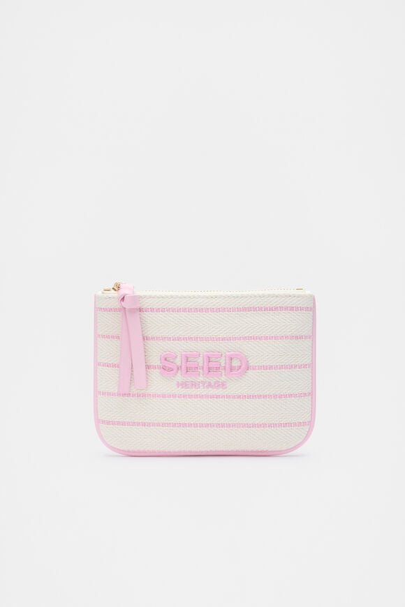 Seed Mini Pouch  Fairy Floss Stripe Seed Mini Pouch  Fairy Floss Stripe  hi-res