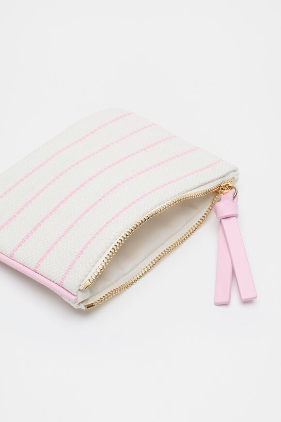 Seed Mini Pouch  Fairy Floss Stripe Seed Mini Pouch  Fairy Floss Stripe  hi-res