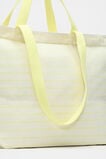 Seed Overnight Tote  Lemongrass Stripe  hi-res