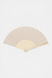 Seed Hand Fan  Ecru  hi-res
