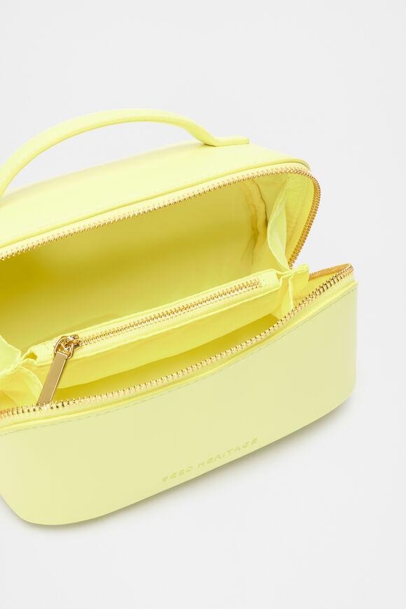 Zip Around Cosmetic Case Small  Lemongrass Zip Around Cosmetic Case Small  Lemongrass  hi-res