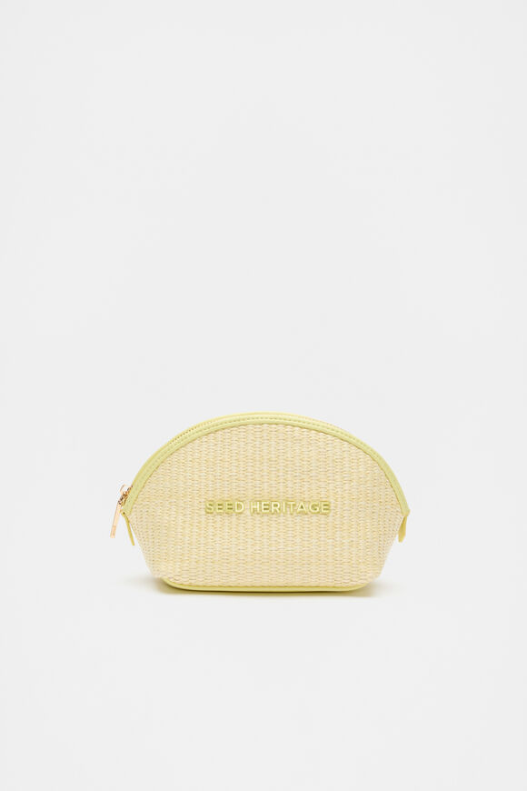 Curved Pouch Small  Lemongrass Curved Pouch Small  Lemongrass  hi-res