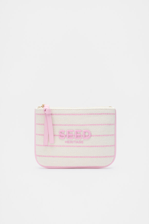 Seed Mini Pouch  Fairy Floss Stripe Seed Mini Pouch  Fairy Floss Stripe  hi-res